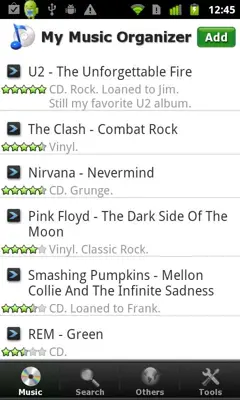 My Music Organizer android App screenshot 2